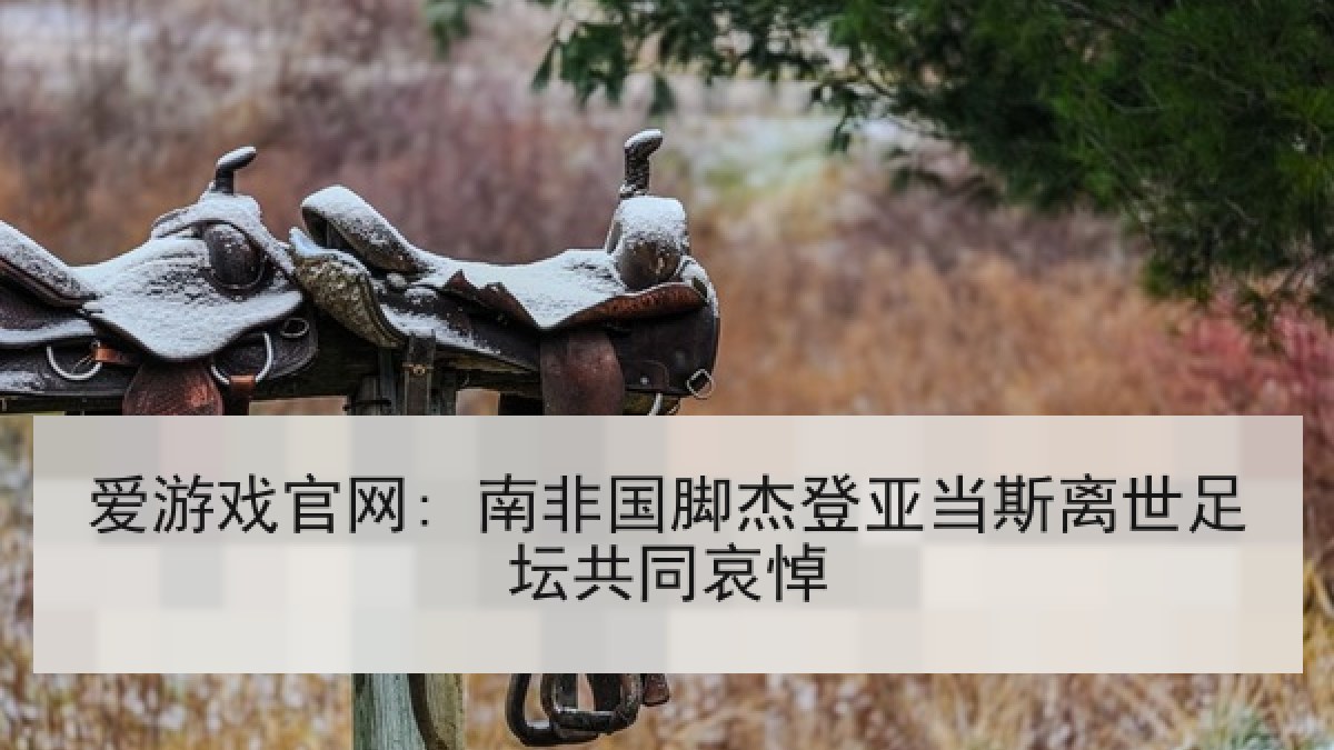 爱游戏官网: 南非国脚杰登亚当斯离世足坛共同哀悼
